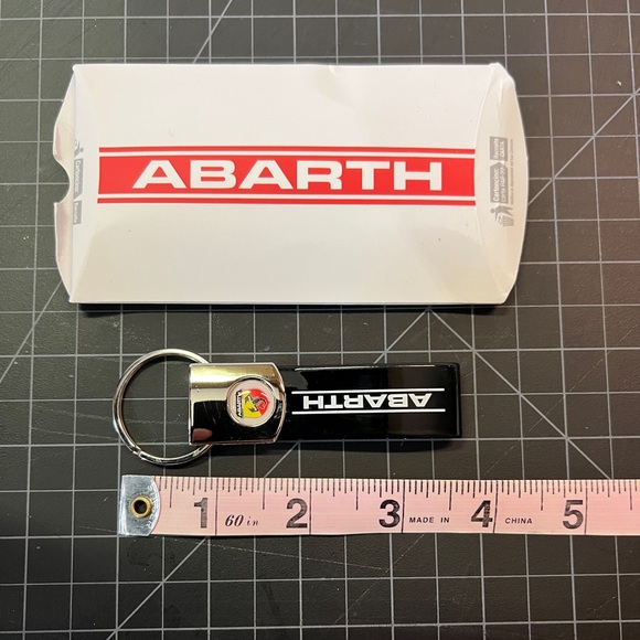 NWOT Abarth key ring - Picture 3 of 4